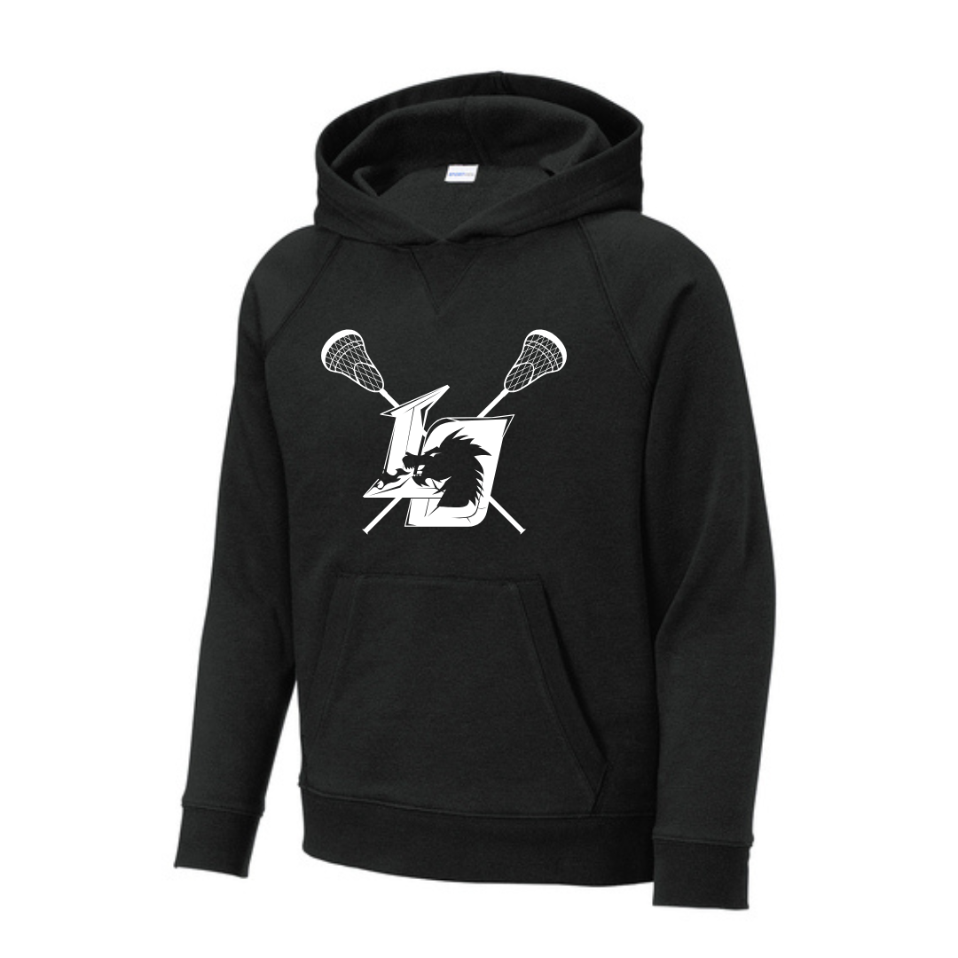 Lake Orion Dragons Lacrosse Youth Drive Fleece Pullover Hoodie