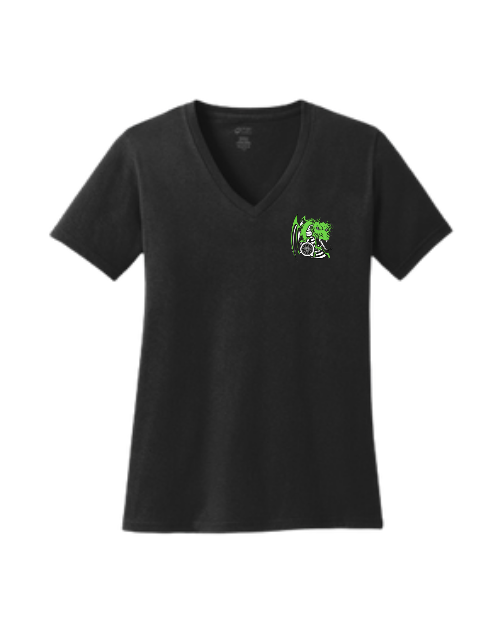 Lake Orion Cycling Dragon Women's Fan Favorite V-Neck Tee