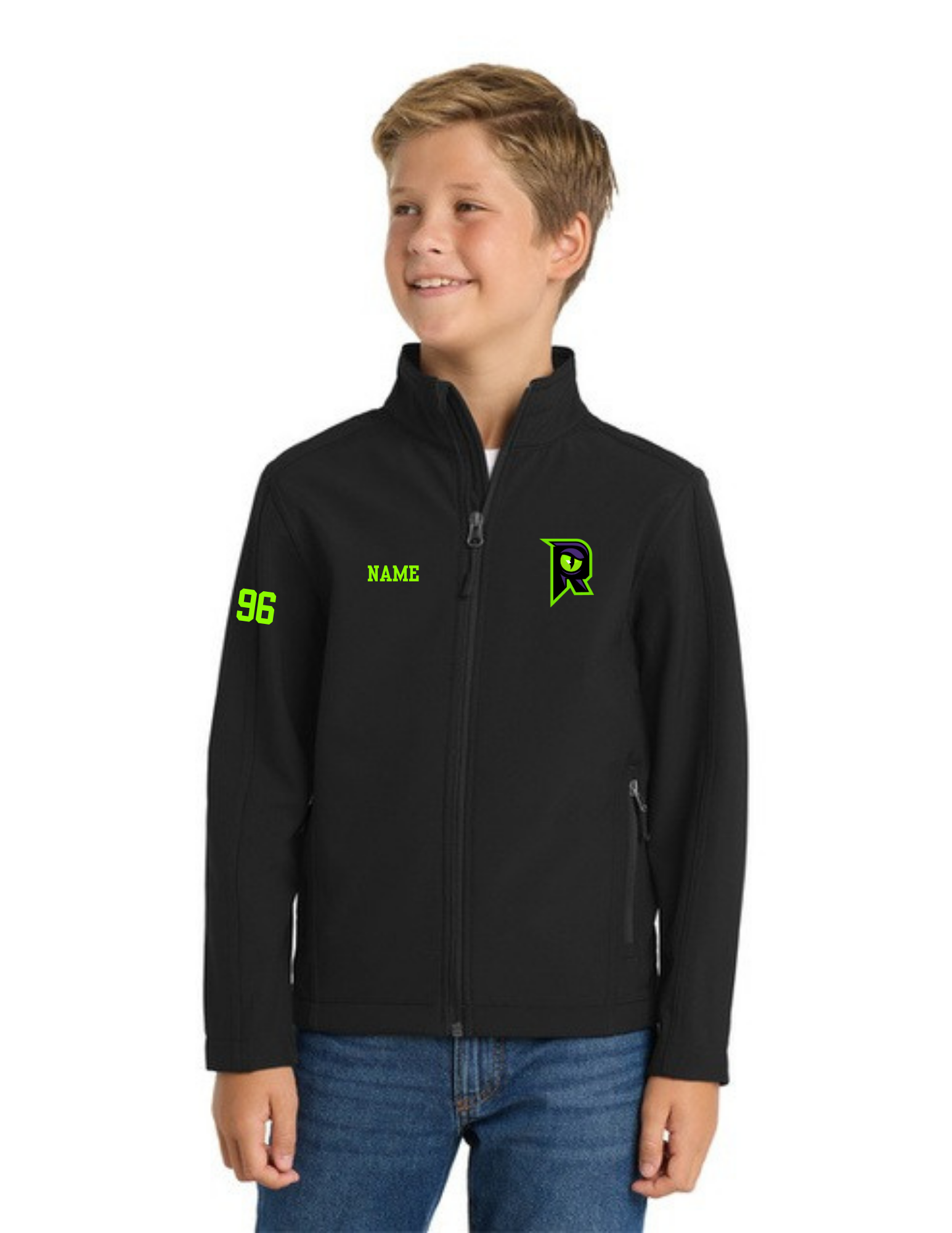 Raptors Youth Core Soft Shell Jacket