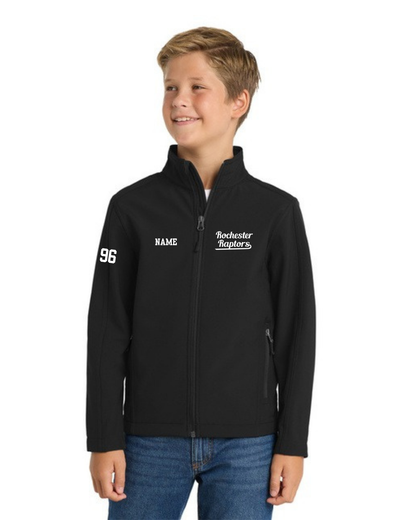 Raptors Youth Core Soft Shell Jacket