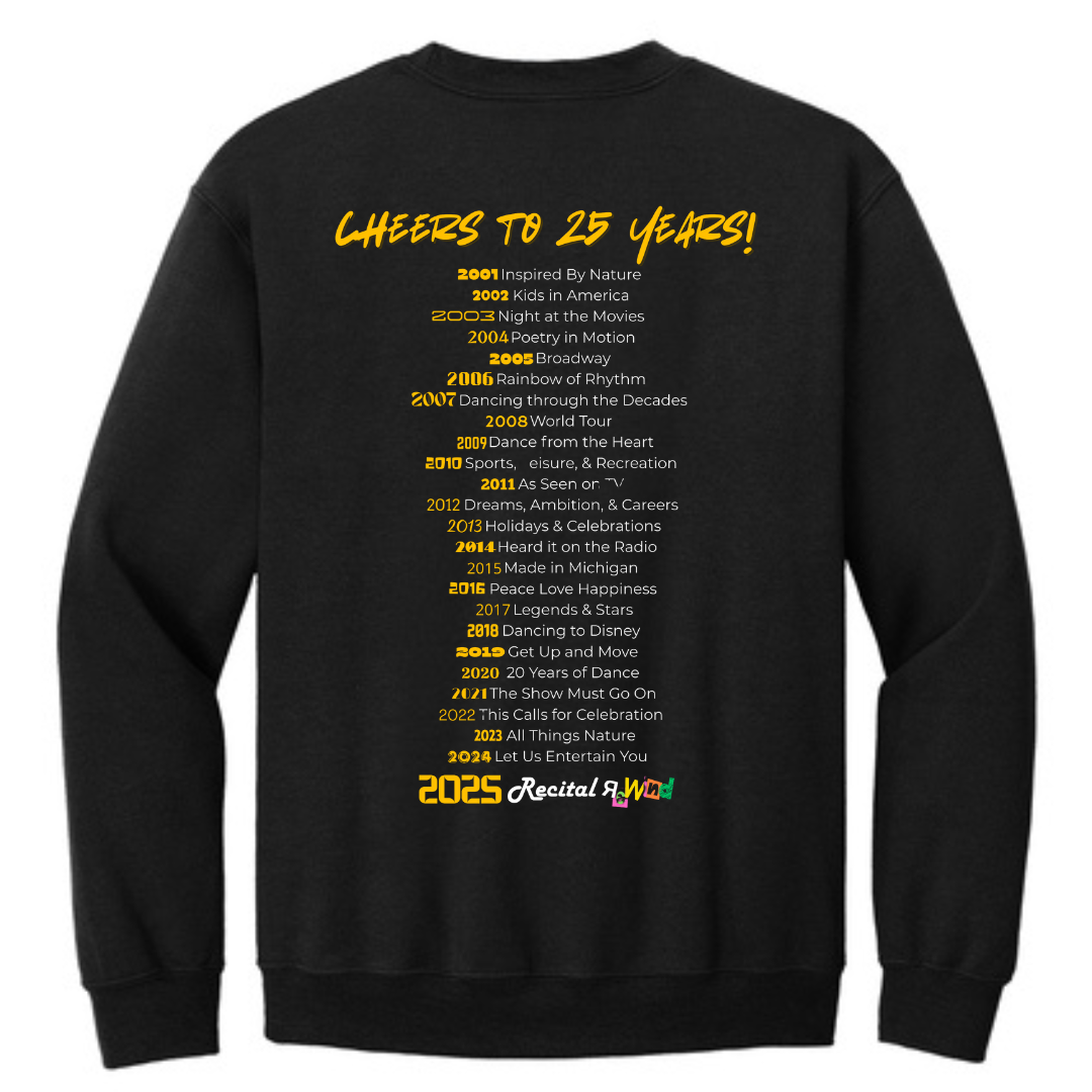 Spotlight 25th Anniversary Crewneck 2025