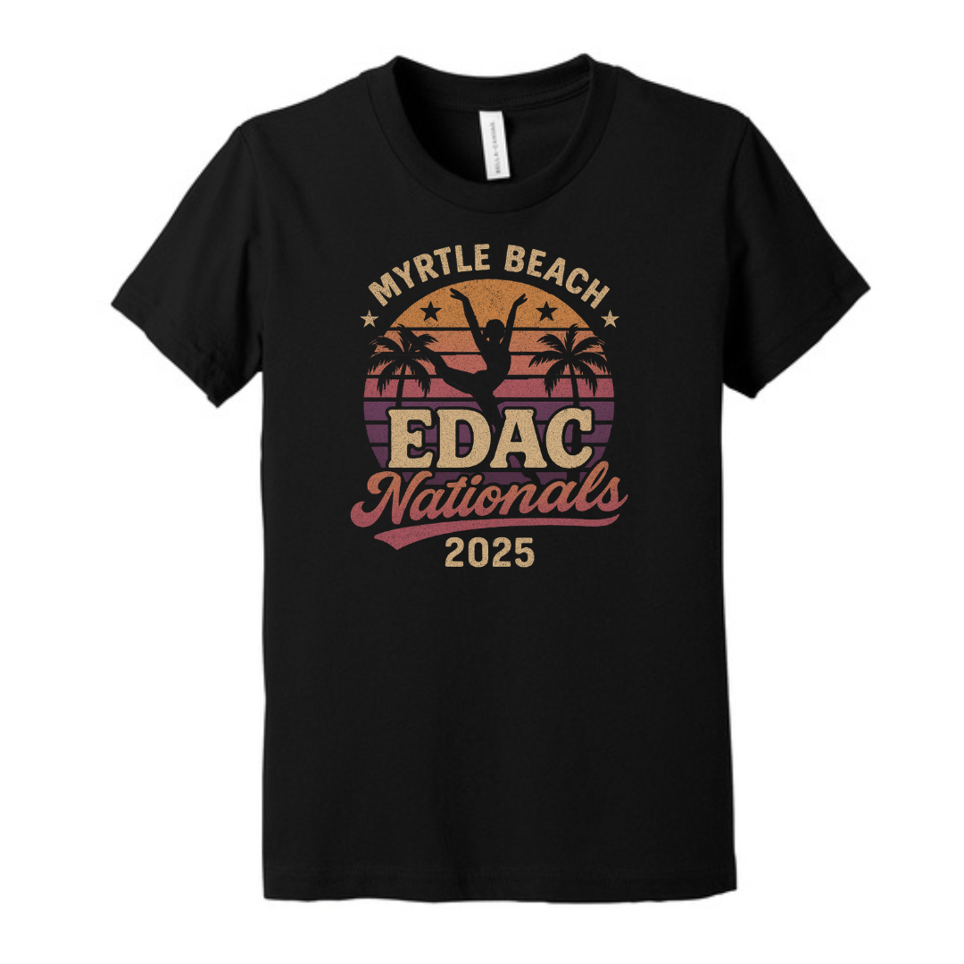 Elite Dance Youth Jersey Short Sleeve Tee Nationals 2025