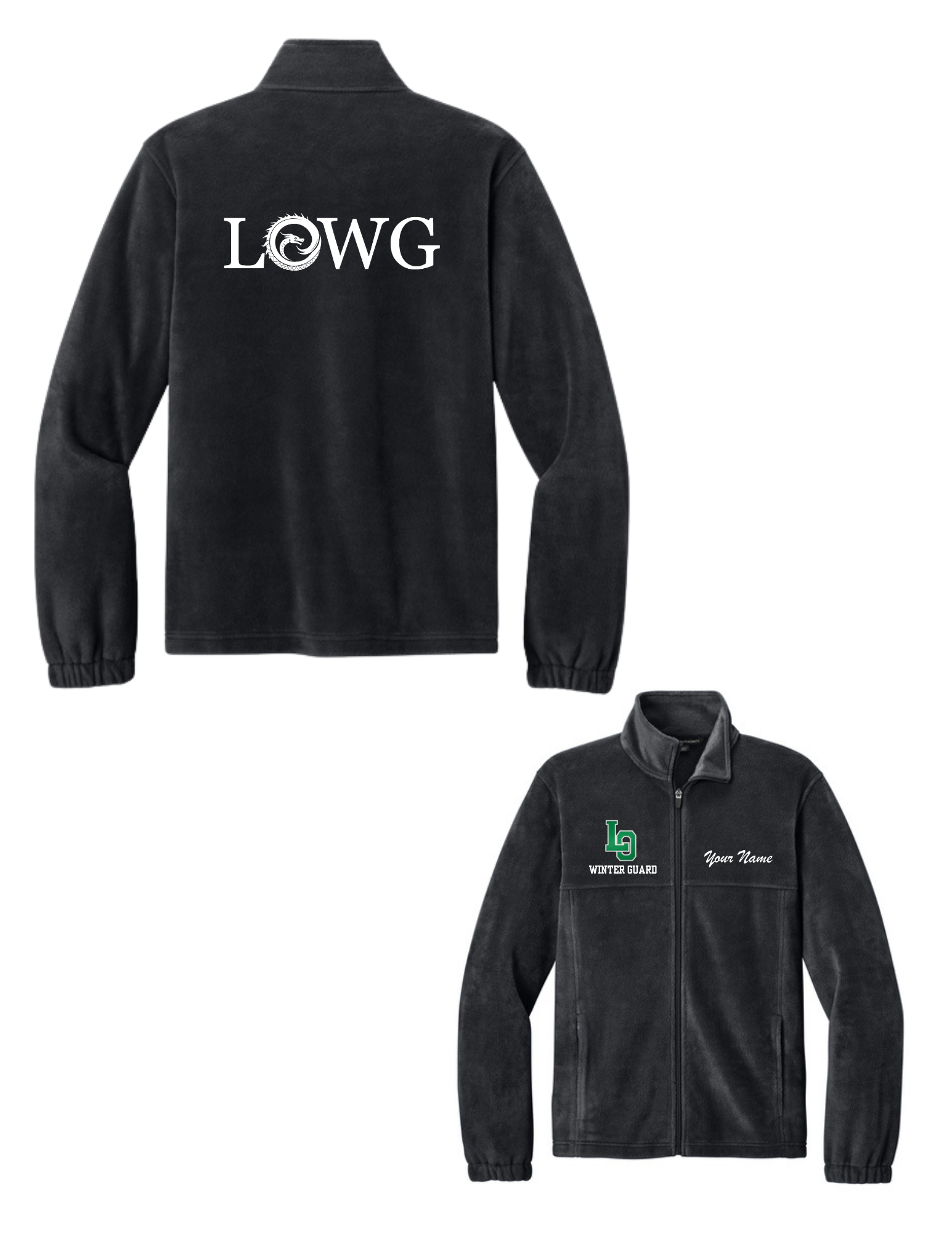 LO Winter Guard Plush Fleece Full-Zip Jacket