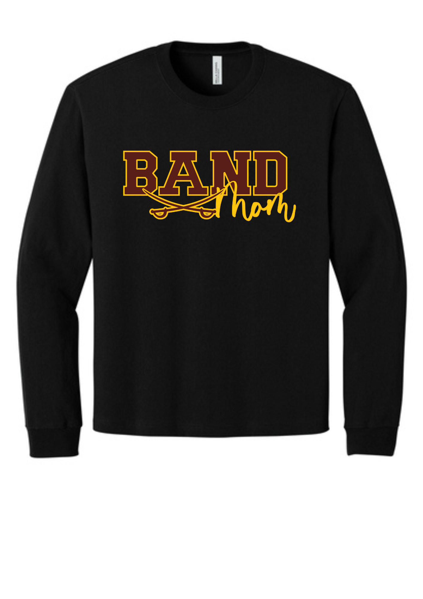 Adams Band Mom BELLA+CANVAS® Unisex 7.5-Ounce Heavyweight Long Sleeve Tee