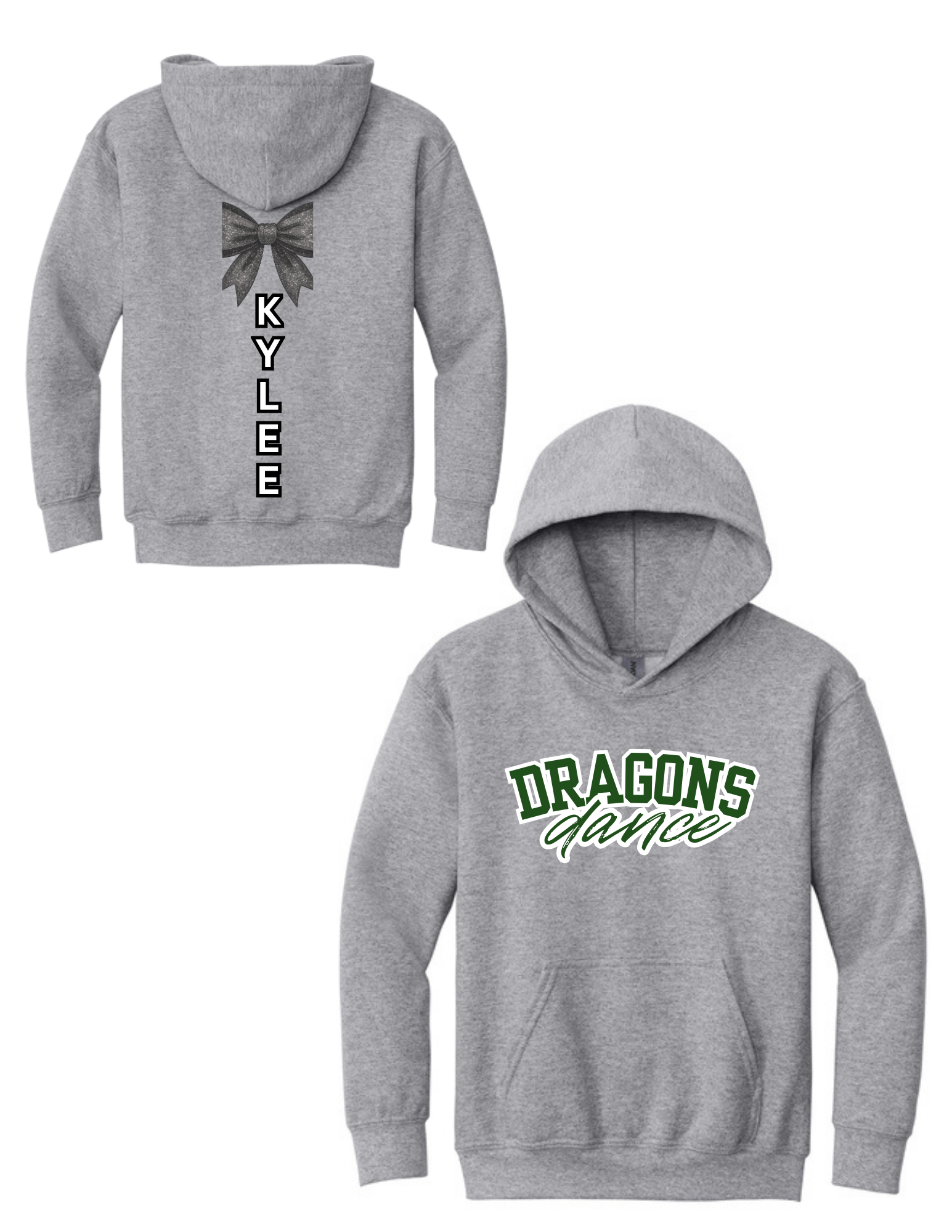 Dragons Dance Team Youth Heavy Blend Hooded Sweatshirt