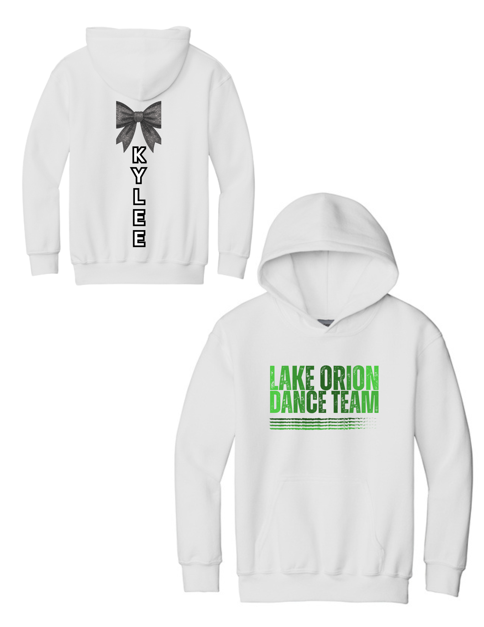 Ombre LO Dance Team Youth Heavy Blend Hooded Sweatshirt