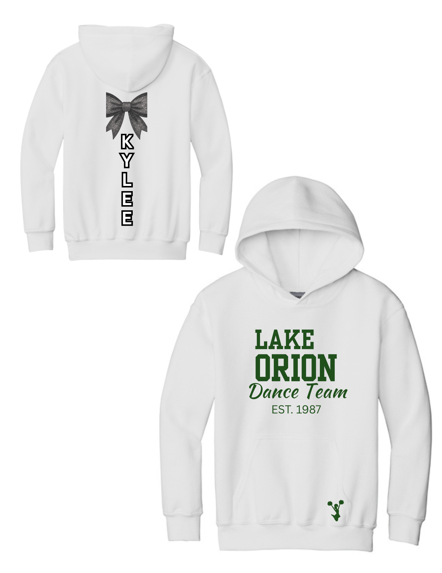 EST 1987 Dance Team Youth Heavy Blend Hooded Sweatshirt