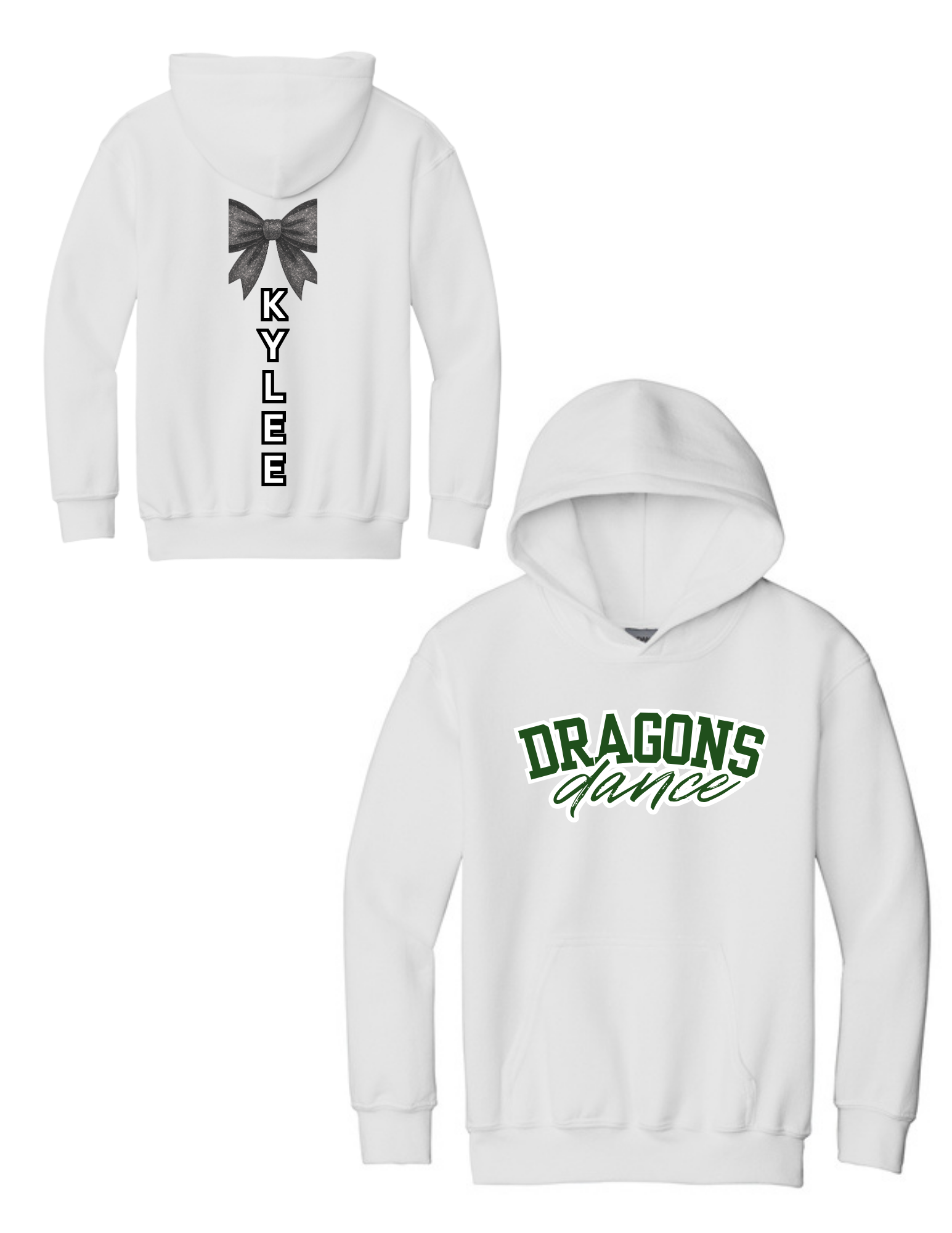 Dragons Dance Team Youth Heavy Blend Hooded Sweatshirt