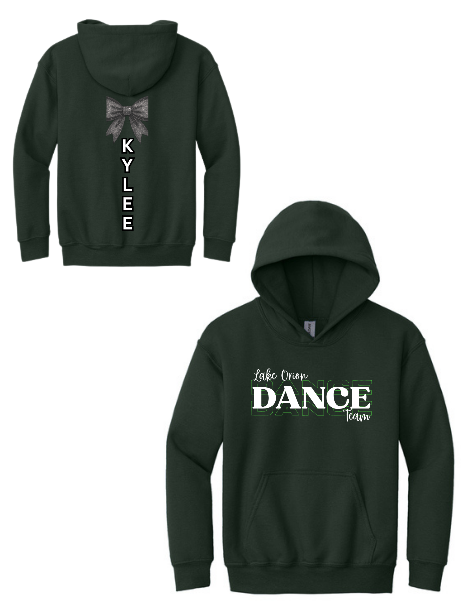 Shadowed Dance Team Youth Heavy Blend Hooded Sweatshirt