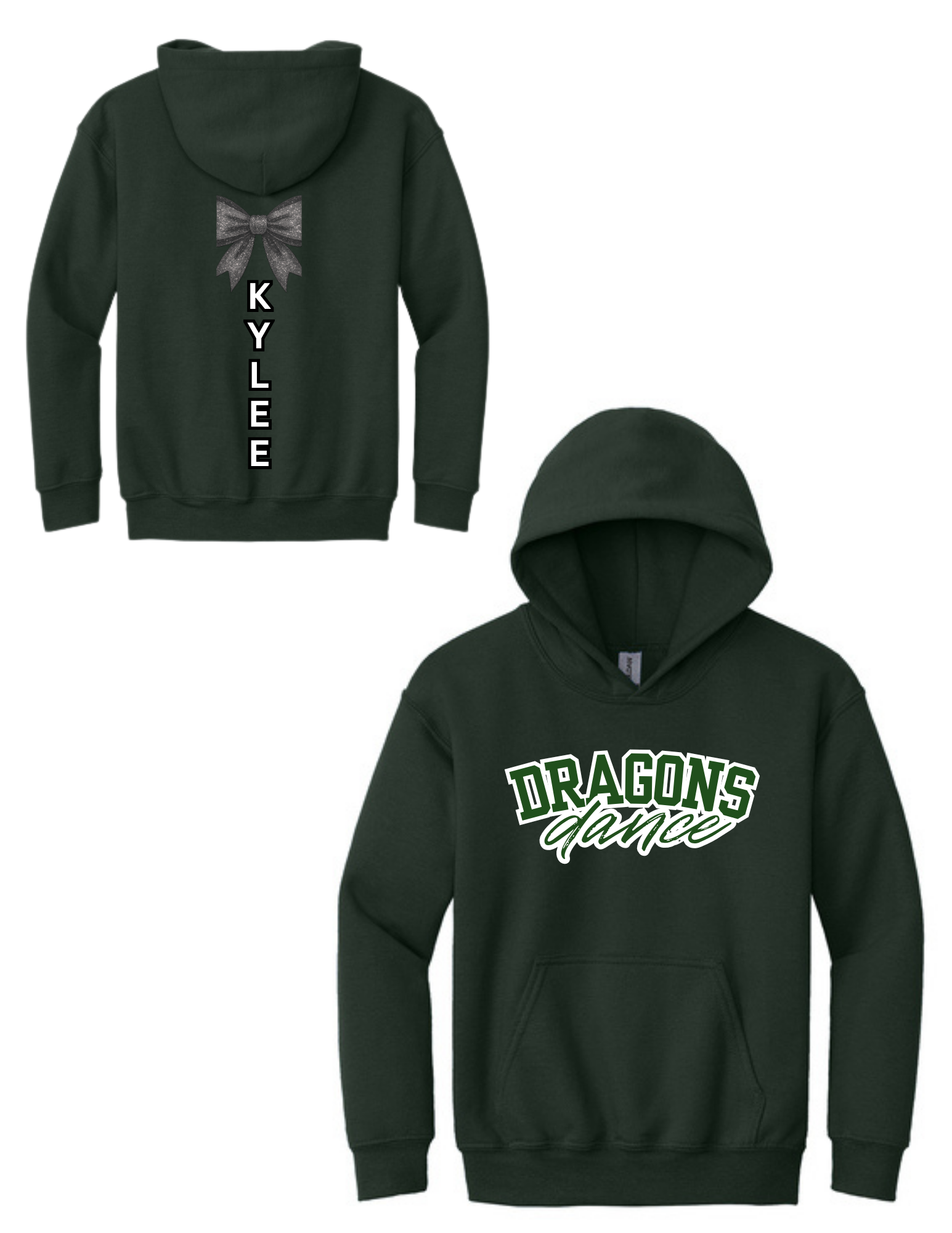 Dragons Dance Team Youth Heavy Blend Hooded Sweatshirt