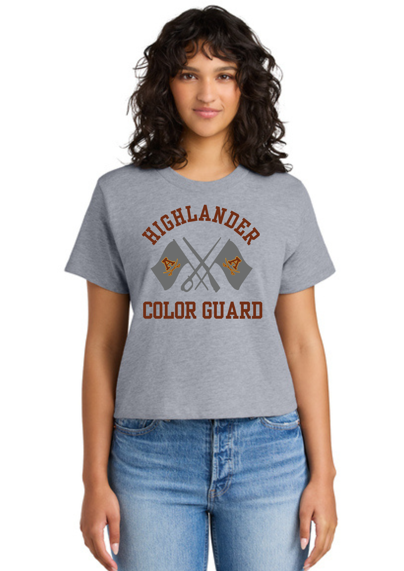 Adams Color Guard Women's Heavyweight Boxy Tee