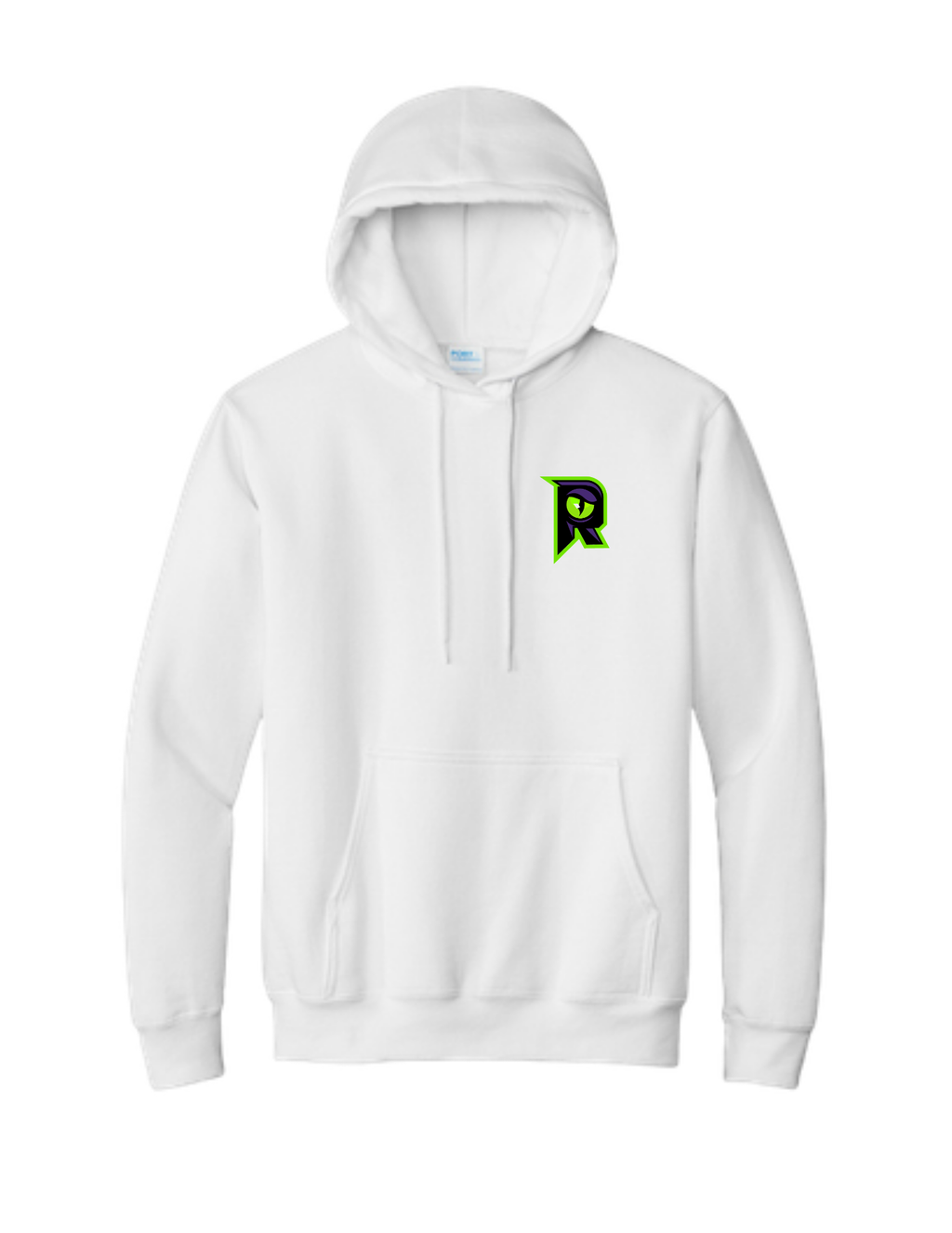 Raptors R Embroidery - Essential Fleece Pullover Hooded Sweatshirt