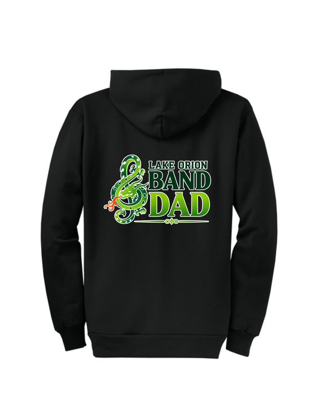 LO Band Dad Core Fleece Full-Zip Hooded Sweatshirt