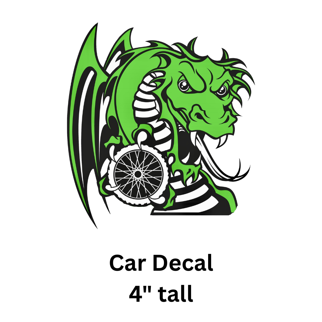 Lake Orion Cycling Car Decal