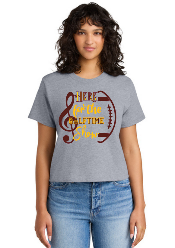 Adams Band Halftime Show Women's Heavyweight Boxy Tee