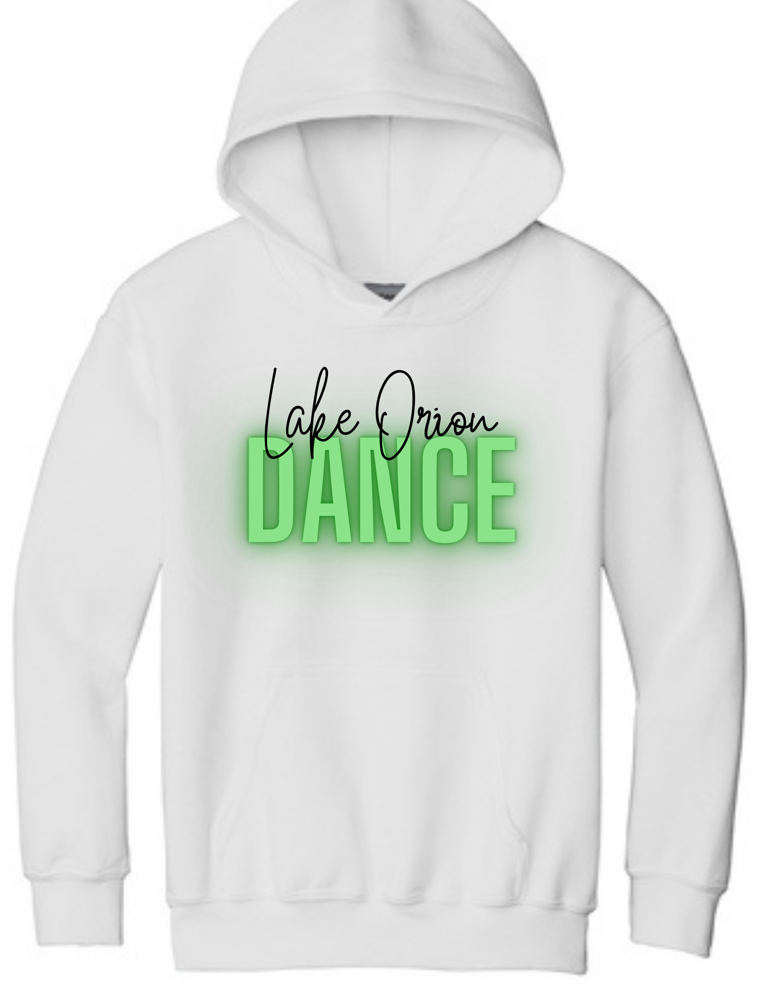 Neon LO Dance Team Youth Heavy Blend Hooded Sweatshirt