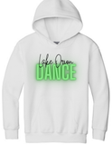 Neon LO Dance Team Youth Heavy Blend Hooded Sweatshirt