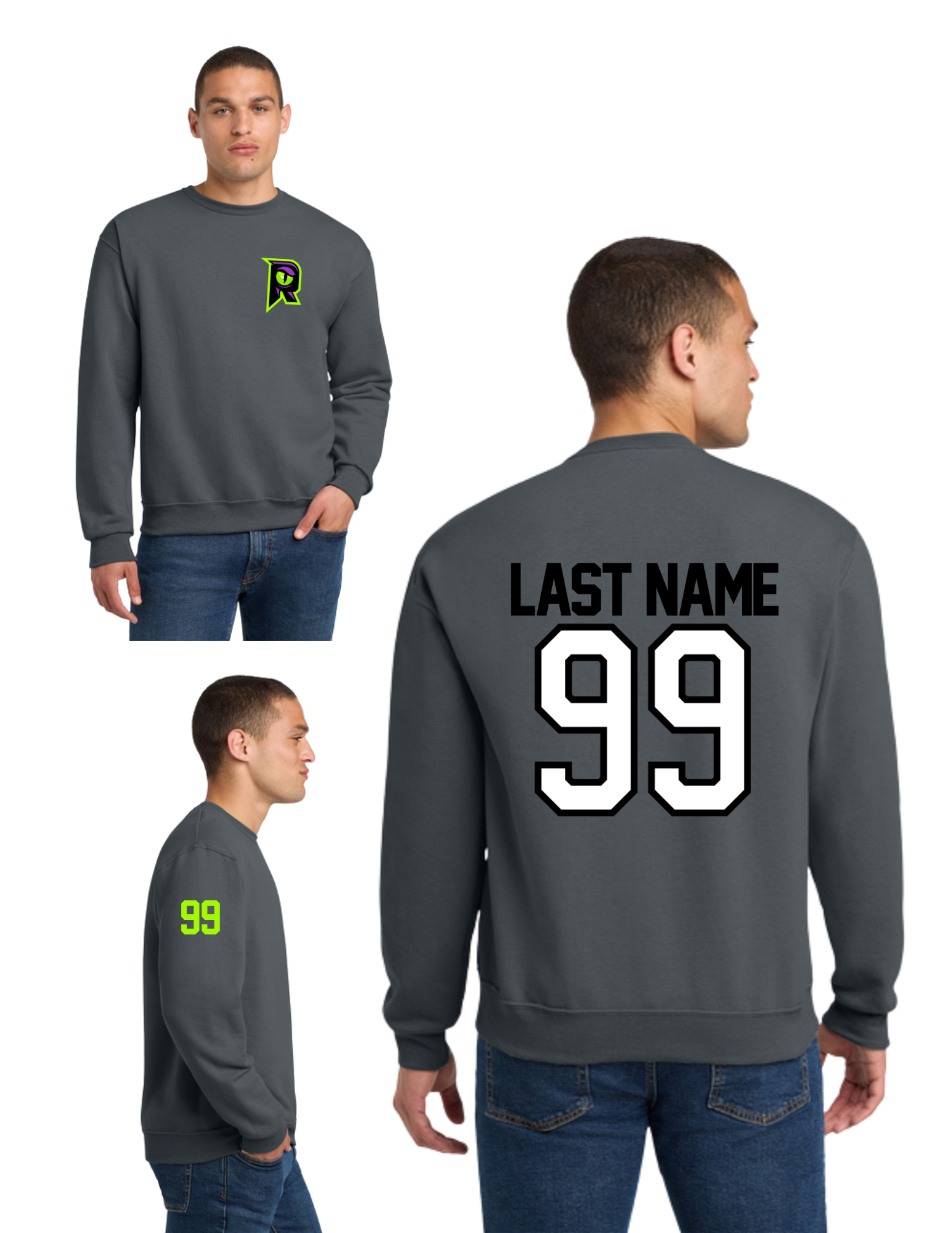 Raptors Personalized NuBlend® Crewneck Sweatshirt