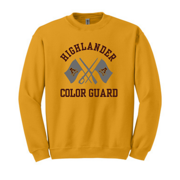 Adams Band Color Guard Heavy Blend Crew Neck Sweatshirt