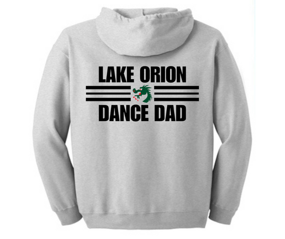 Dance Dad Heavy Blend Full Zip Hooded Sweatshirt