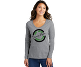 Dance Mom Ladies Long Sleeve Fan Favorite V-Neck T