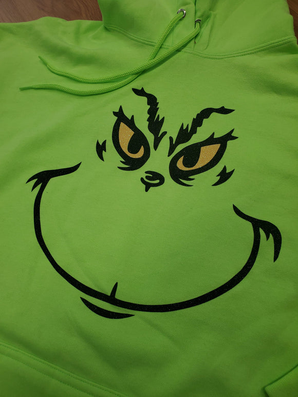 The Grinch Core Fleece Pullover Hooded Sweatshirt