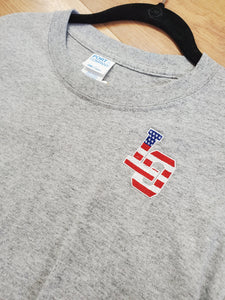 USA LO Youth Long Sleeve Core Cotton Tee