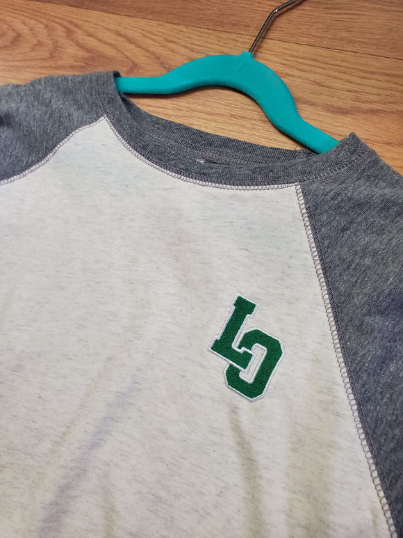 LO Toddler Baseball Fine Jersey Three-Quarter Sleeve Tee