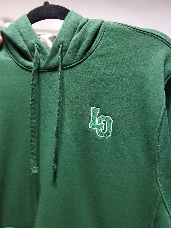 LO Nike Club Fleece Sleeve Swoosh Pullover Hoodie