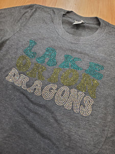 Groovy Rhinestones Softstyle T-Shirt