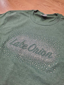 Lake Orion Rhinestones Tri-Blend Tee