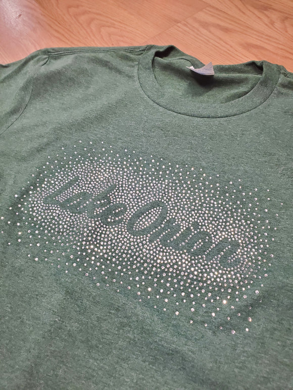 Lake Orion Rhinestones Tri-Blend Tee