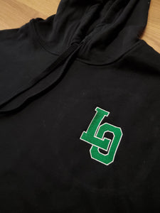 LO Women's Sponge Fleece Cropped Fleece Hoodie
