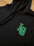 LO Women's Sponge Fleece Cropped Fleece Hoodie