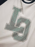 Rhinestone LO Adult Baseball T-Shirt