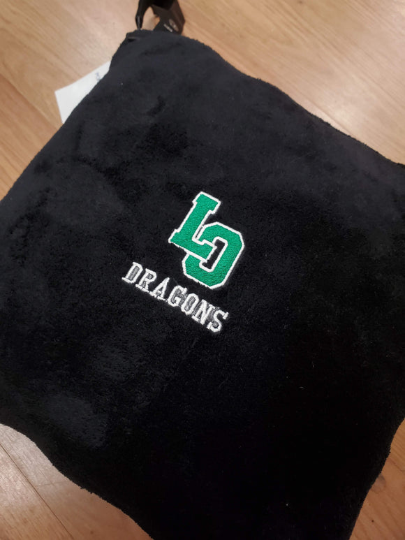 LO Dragons Packable Travel Blanket