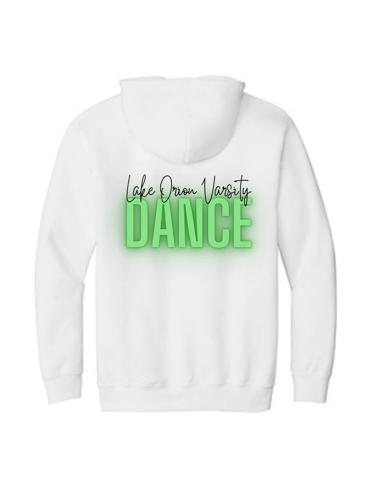 LO Varsity Dance Heavy Blend Full Zip Hooded Sweatshirt