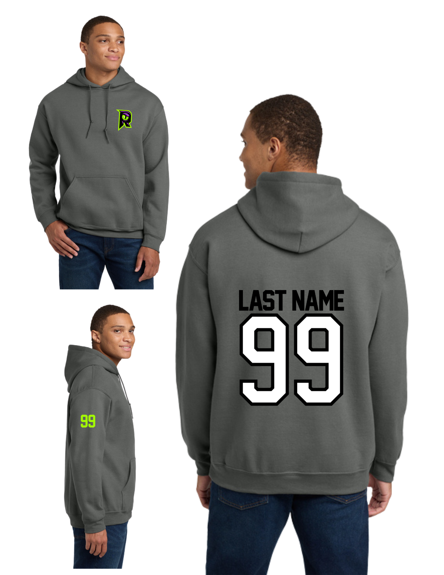 Raptors Personalized Heavy Blend™ Hooded Sweatshirt