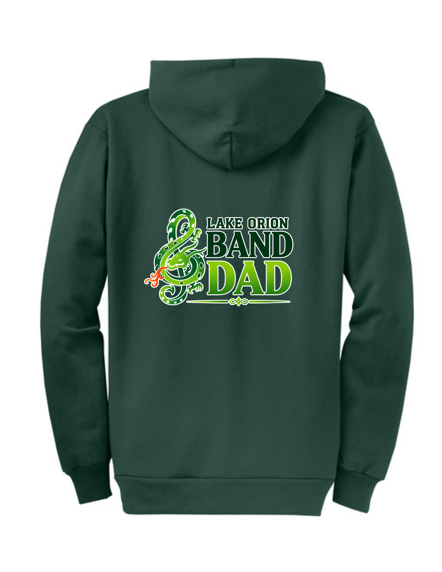 LO Band Dad Core Fleece Full-Zip Hooded Sweatshirt
