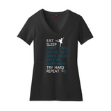 BDC Dancers Women's Perfect Blend® V-Neck Tee