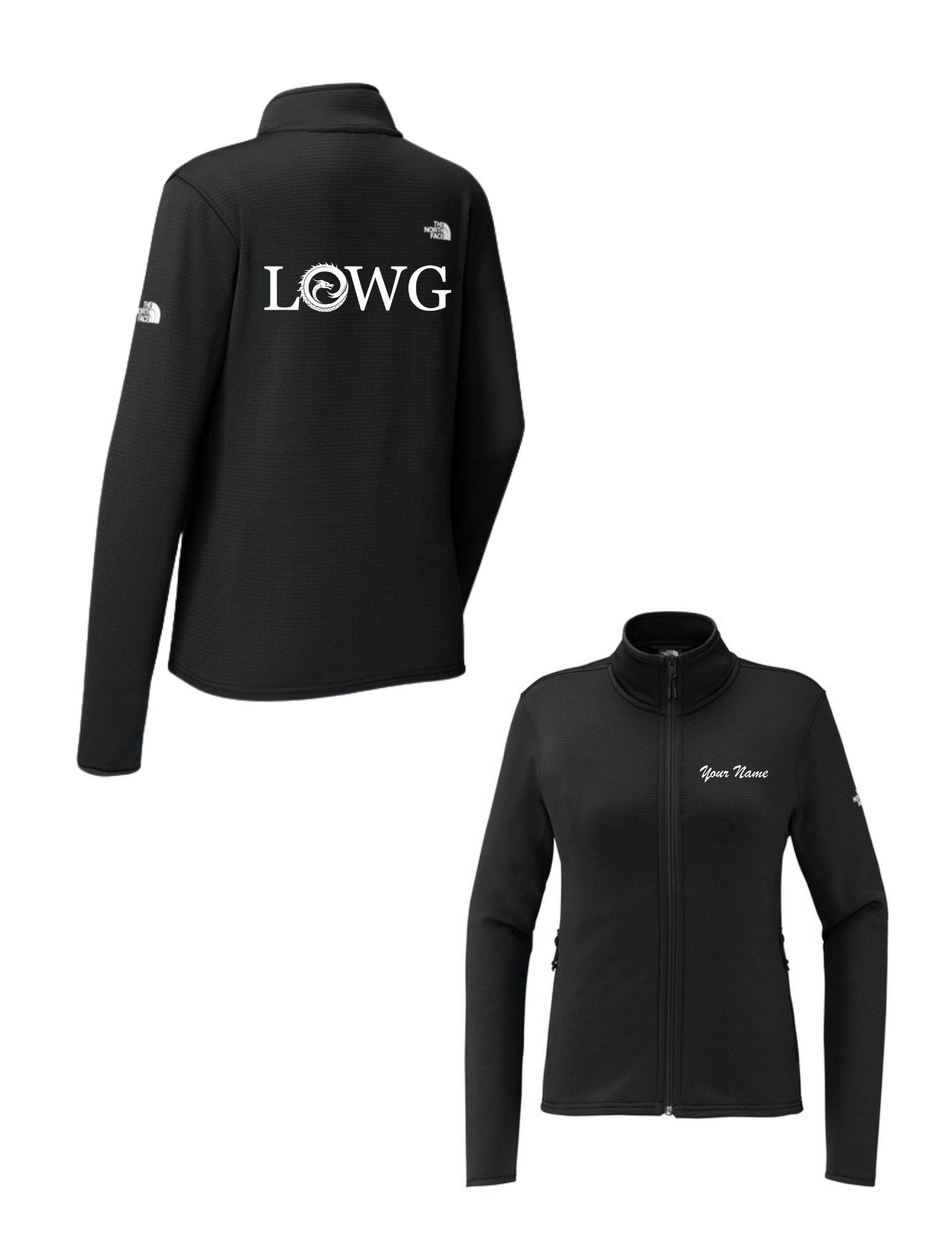 LOWG The North Face® Women's Aim Full-Zip Fleece Jacket