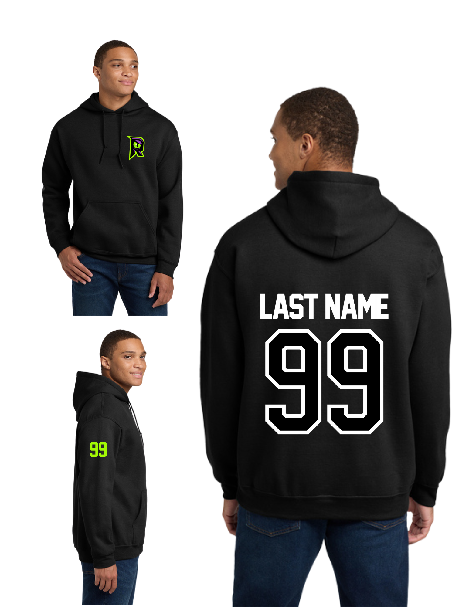 Raptors Personalized Heavy Blend™ Hooded Sweatshirt