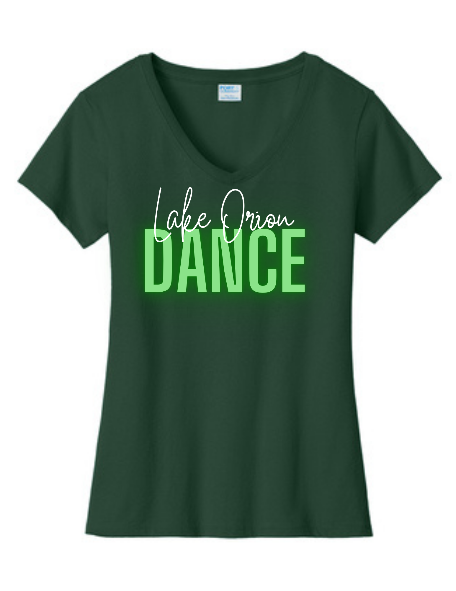 Neon LO Dance Ladies Short Sleeve Fan Favorite V-Neck T