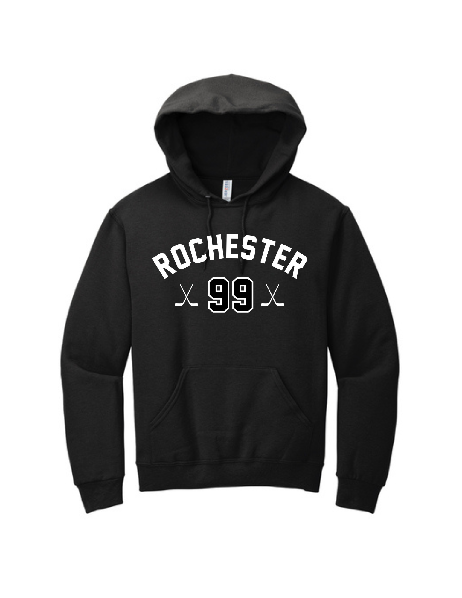 Rochester Raptors PUFF Embroidery NuBlend® Pullover Hooded Sweatshirt