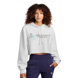 Champion ® Women's Reverse Weave ® Cropped Cut-Off Hooded Sweatshirt