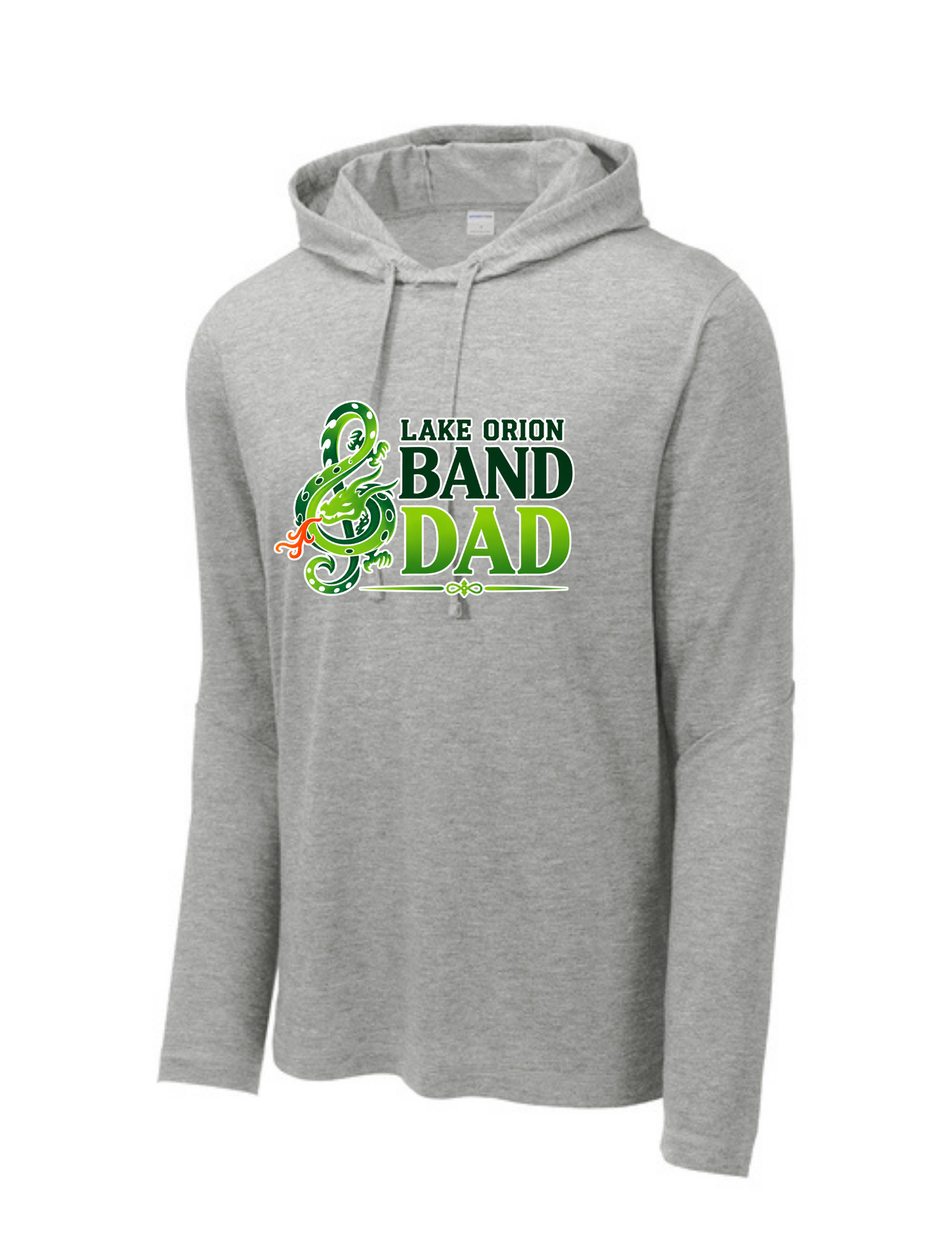 LO Band Dad Sport-Tek ® PosiCharge ® Tri-Blend Wicking Long Sleeve Hoodie
