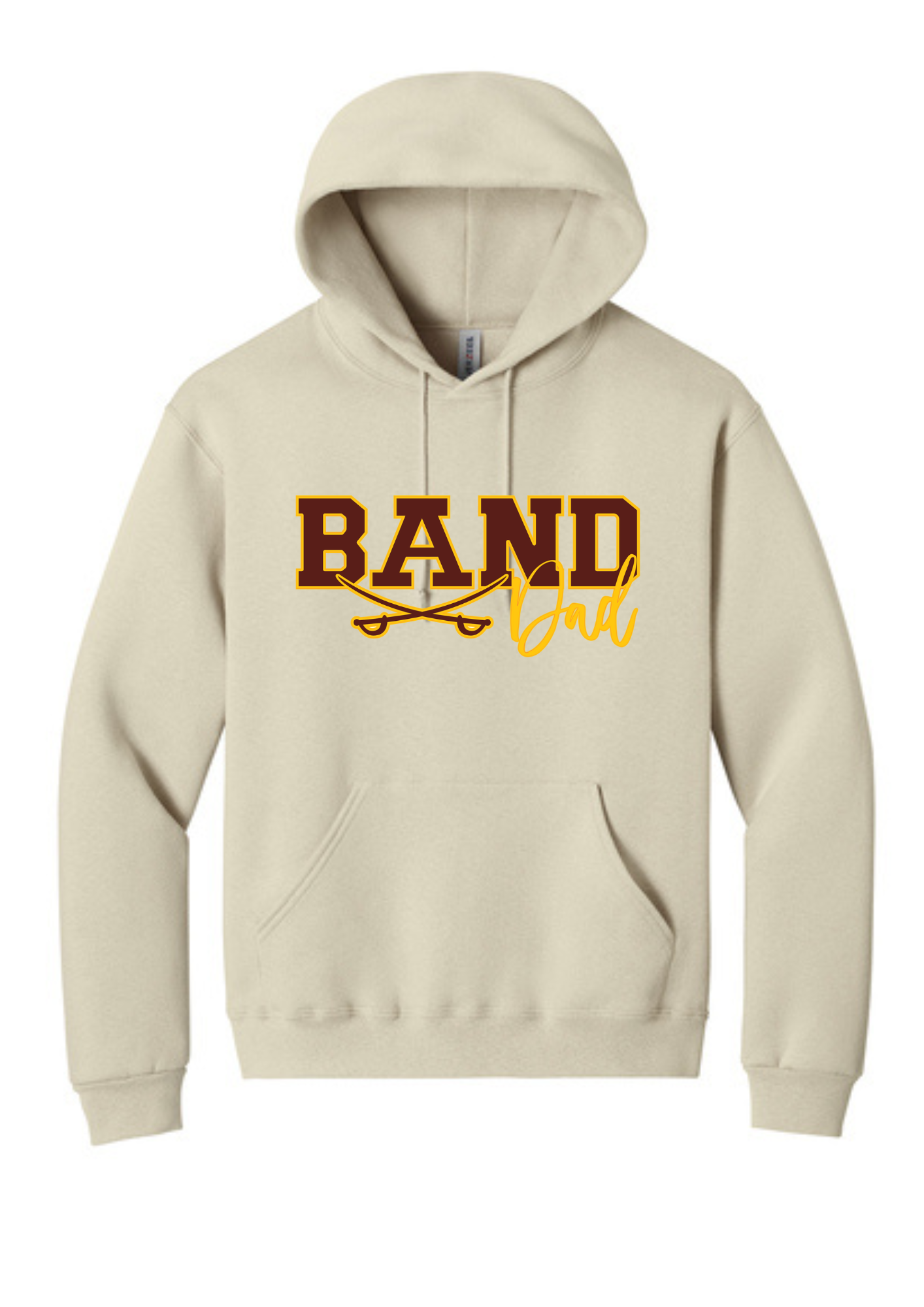 Adams Band Dad - Jerzees Rugged™ Unisex Hooded Sweatshirt