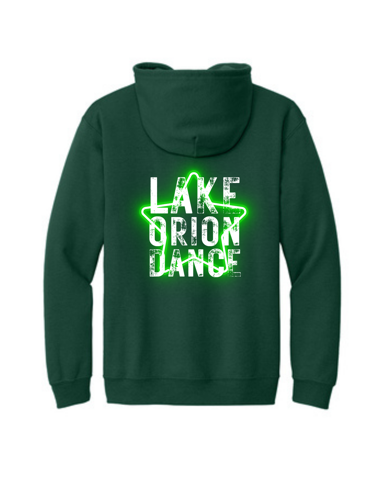 Neon Heavy Blend Full Zip Hooded Sweatshirt