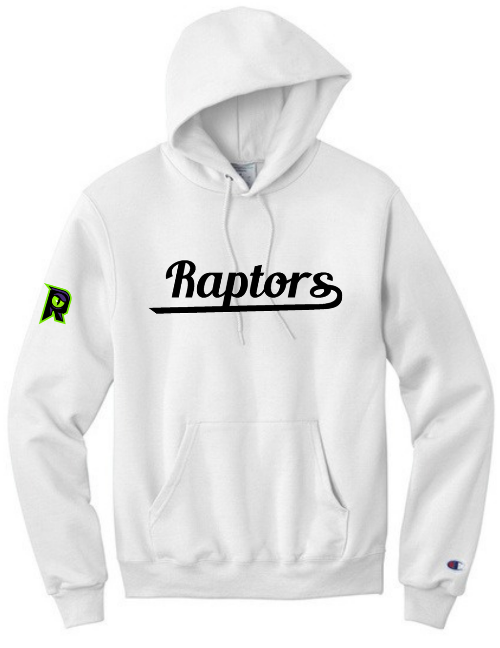 Raptors Champion® Reverse Weave® Hooded Sweatshirt