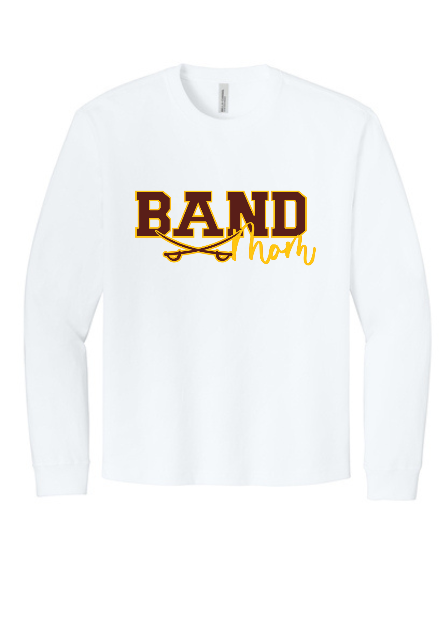 Adams Band Mom BELLA+CANVAS® Unisex 7.5-Ounce Heavyweight Long Sleeve Tee